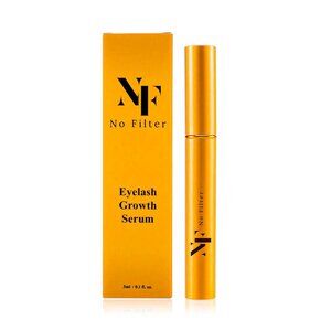 NEW Organic Eyelash Growth Serum for Full Tick Eyelashes & Eyebrows Hair Growth